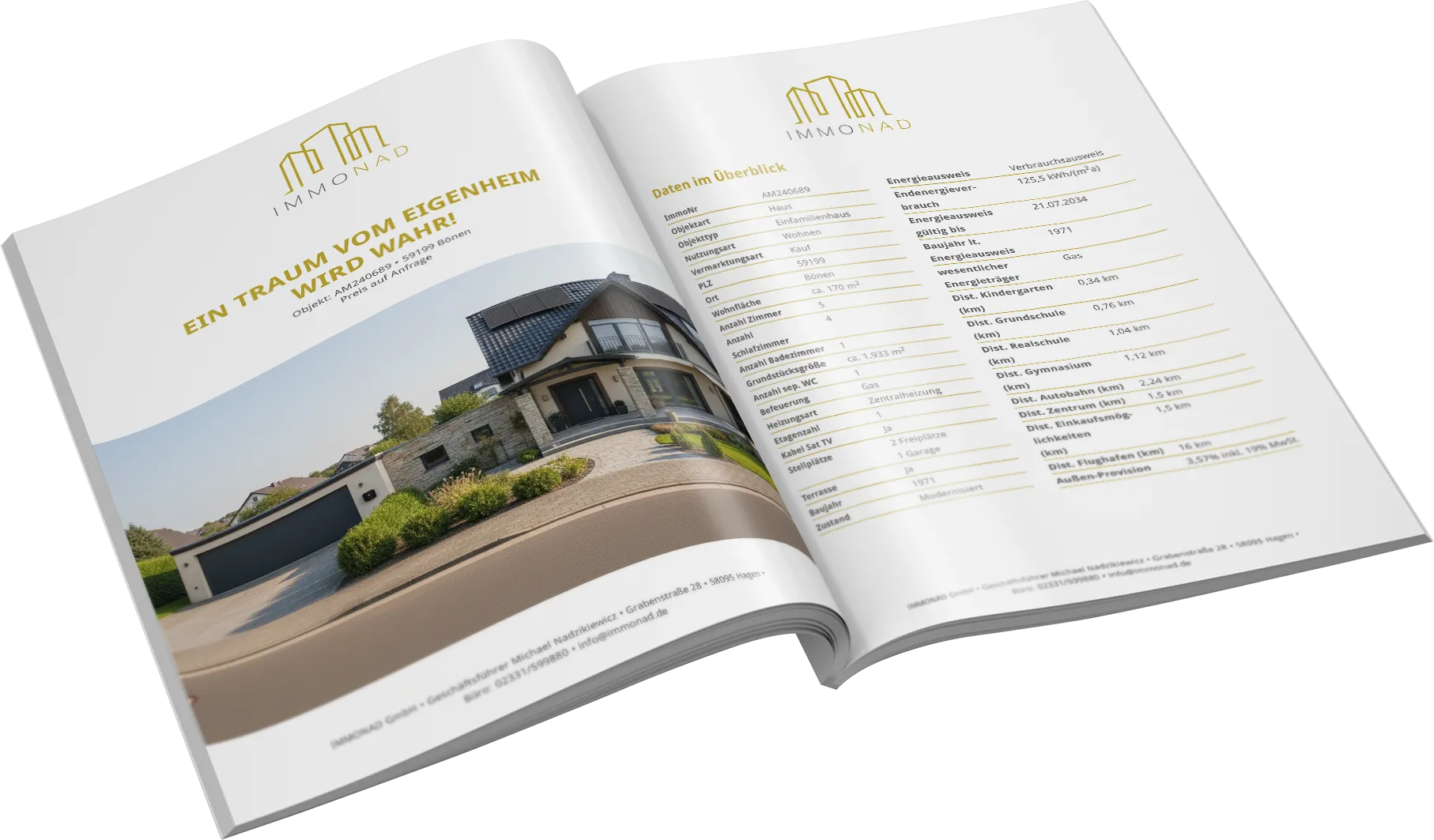 IMMONAD Exposé Muster