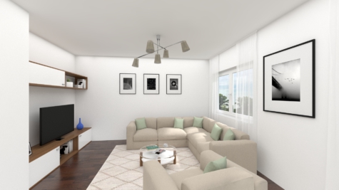 Kapitalanlage oder Eigenheim – Eigentumswohnung mit Balkon und Garage - (Visualisierung) (70816)