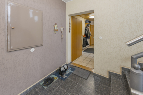 Kapitalanlage oder Eigenheim – Eigentumswohnung mit Balkon und Garage - Wohnungseingang (70828)