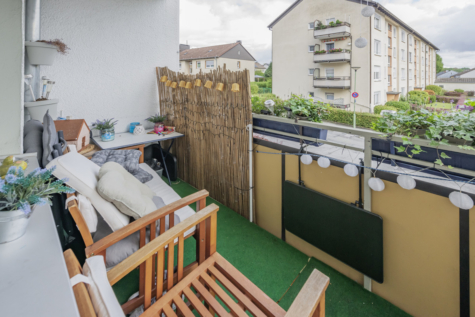 Kapitalanlage oder Eigenheim – Eigentumswohnung mit Balkon und Garage - Balkon (70829)