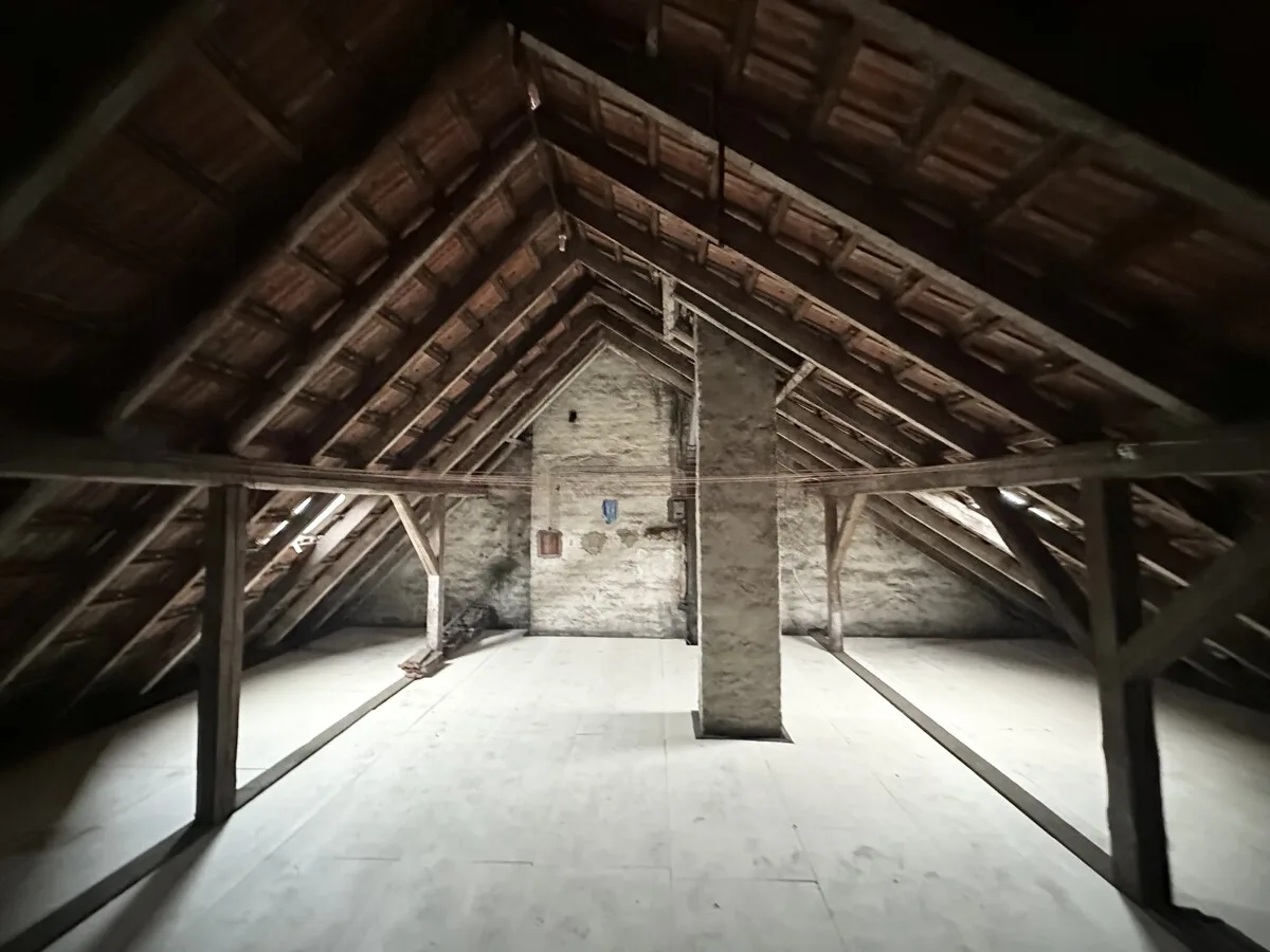 Trockenraum im Dach