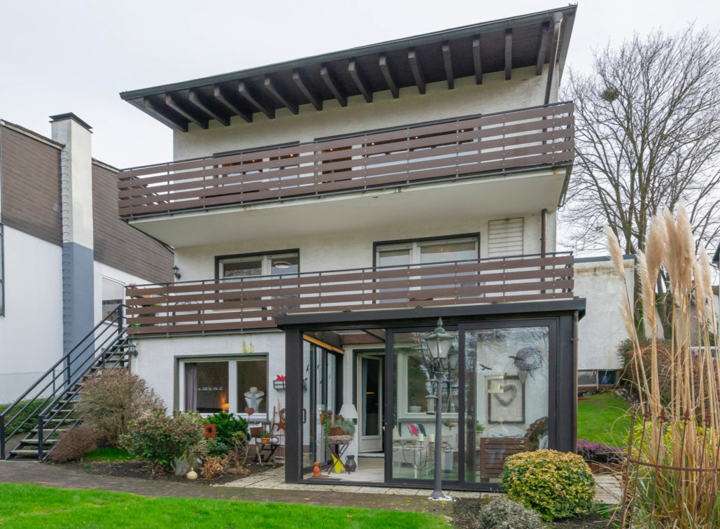 Gartenseite Hausansicht