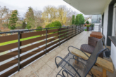 Balkon mit Zugang zum Garten