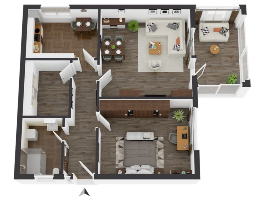 Etage 3 - Einliegerwohnung