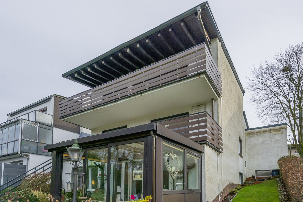Gartenseite Hausansicht