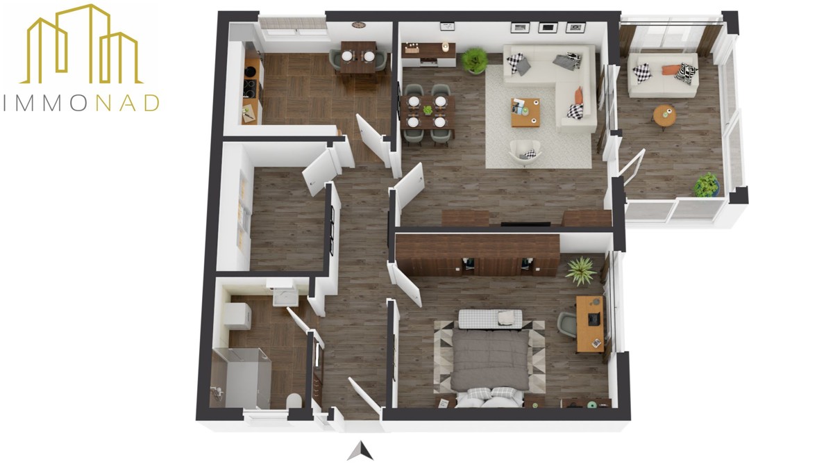 Einliegerwohnung Ebene 5