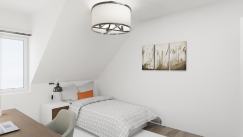 Wohnglück auf 134m². Reihenmittelhaus in ruhiger Lage von Iserlohn! - Kinderzimmer (Visualisierung) (70919)