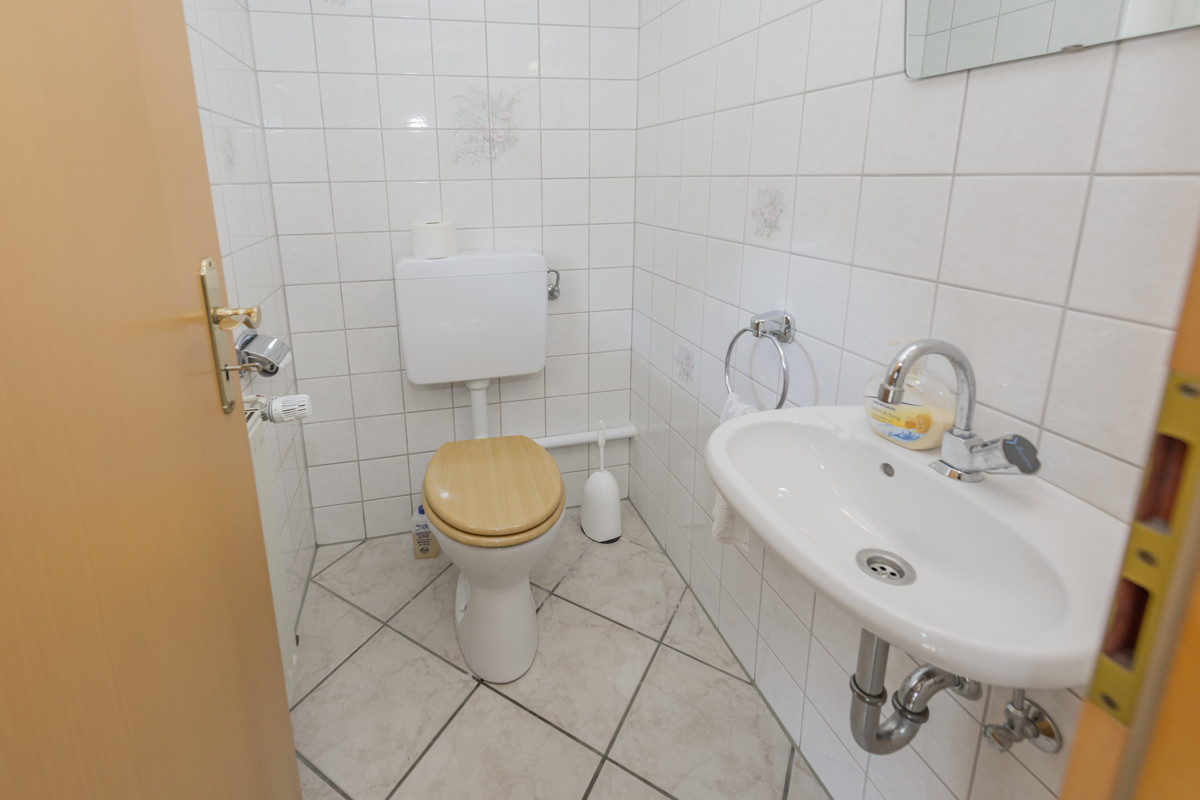 Gäste WC im Eingangsbereich