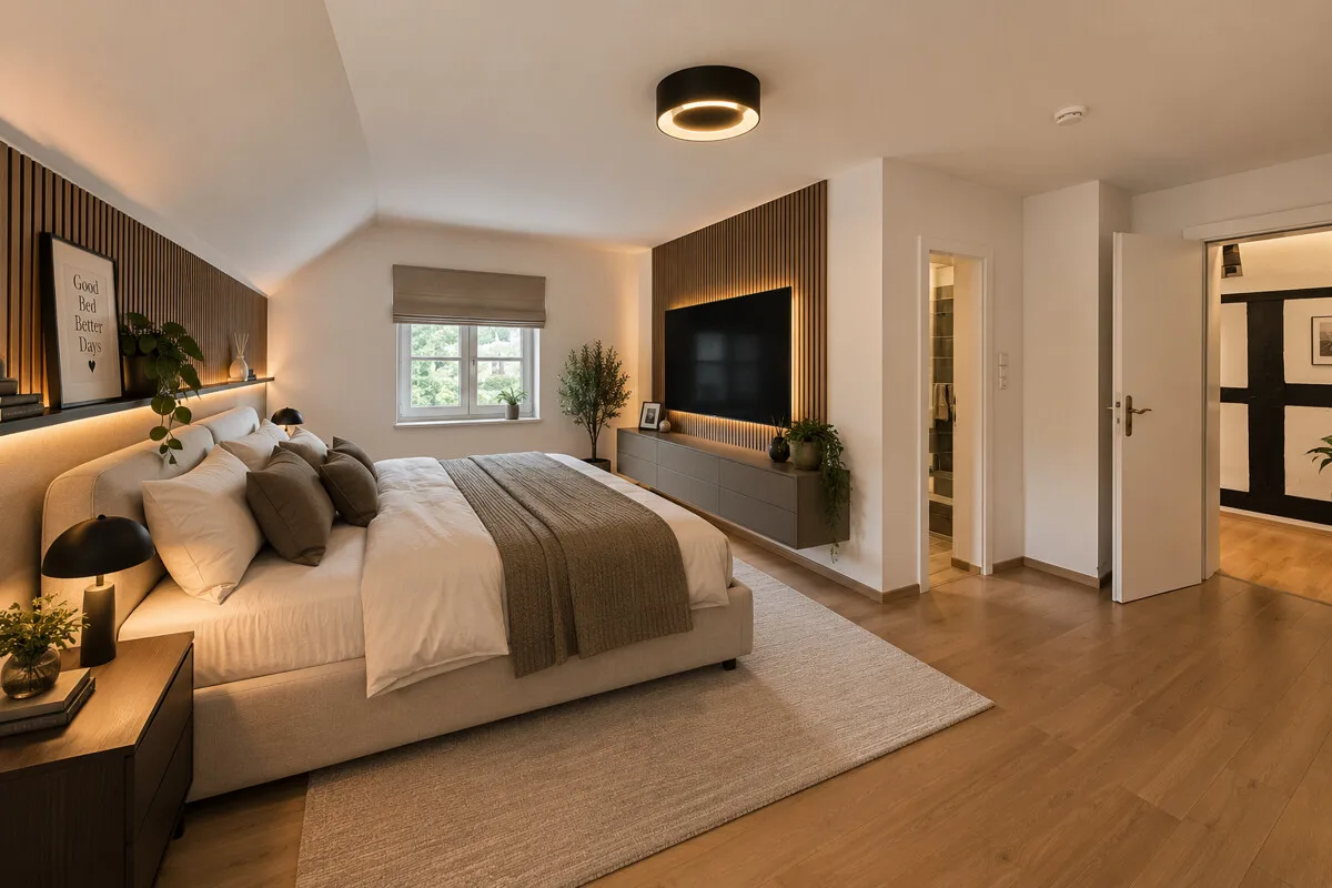 Schlafzimmer (Visualisierung)