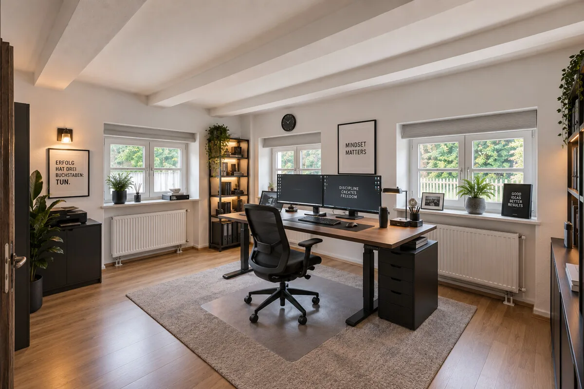 Arbeitszimmer (Visualisierung)