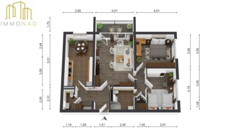 Besichtigungstermin vereinbaren: Ihr neues Zuhause wartet auf Sie! - 5. Etage (70343)