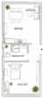 Kompakte 2-Zimmer-Wohnung mit Wohnküche und Tageslichtbad - 2. Obergeschoss