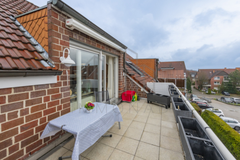 Stilvolle 3-Zimmer-Wohnung mit Balkon in Altlünen - Balkon (71008)