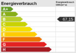 Luxuriöses Wohnen in architektonischem Unikat – Koiteich, Sauna, Solaranlage & mehr - Energieskala