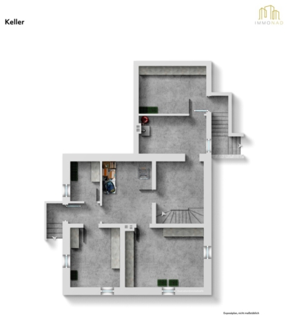Zuhause zwischen Natur und Stadt – großzügig wohnen mit Komfort - Kellergeschoss (69985)