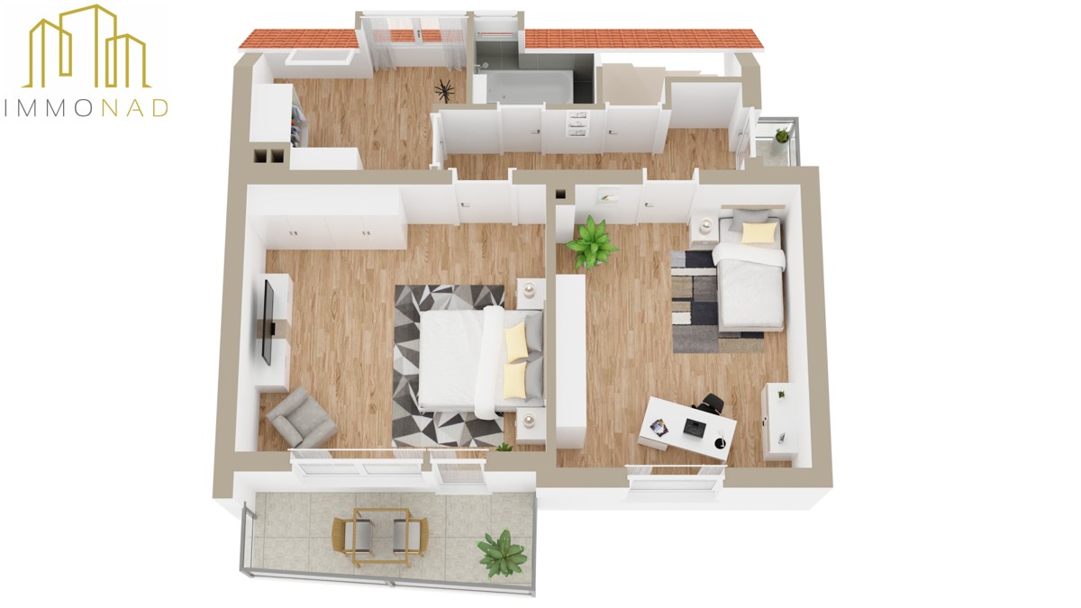 Grundriss Obergeschoss