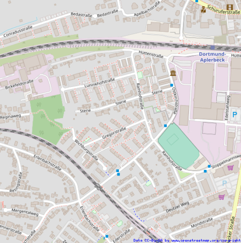 Die Gelegenheit für Ihr Eigenheim in Aplerbeck! - Lageplan (70007)