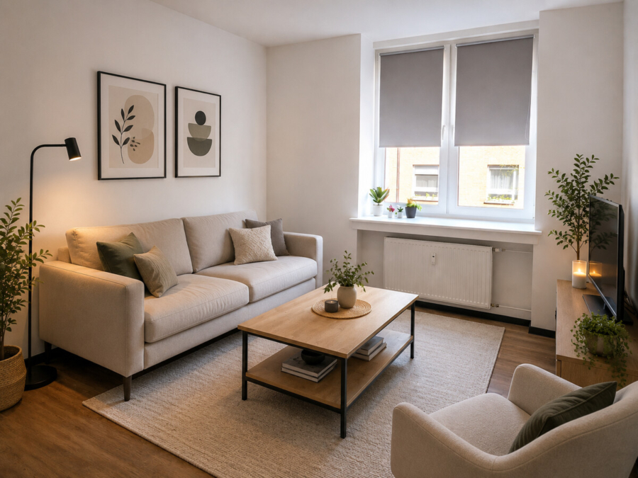 Visualisierung Wohnzimmer