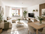Visualisierung Wohnzimmer