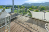 Luxuriöse Maisonette-Wohnung über den Dächern von Herdecke! - Traumhafter Blick auf die Ruhr vom Balkon aus der 2. Etage