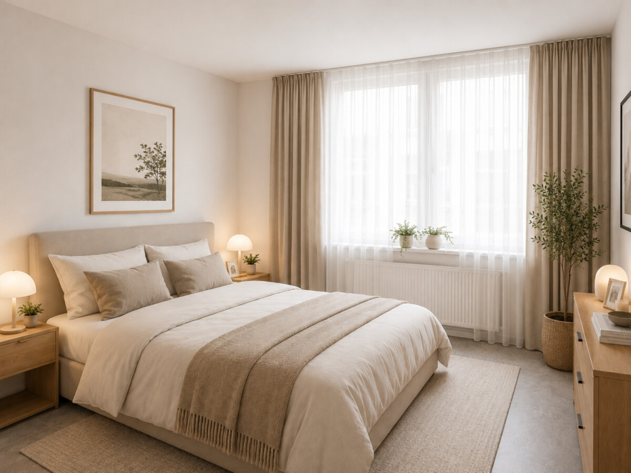 Visualisierung Schlafzimmer