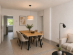 Visualisierung Essbereich im Wohnzimmer