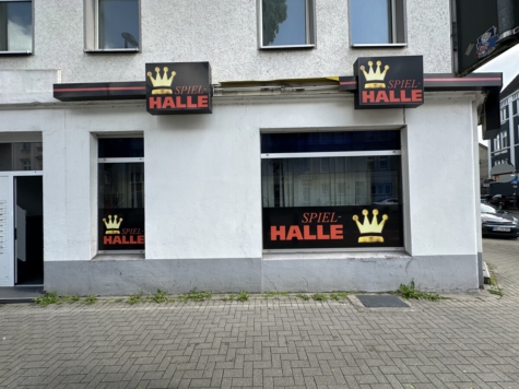 Charakterstarke Gewerbeeinheit für Gastronomie, Lounge oder Showroom - Straßenansicht (69785)