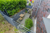 Moderne Eigentumswohnung mit Terrasse und Stellplatz - Terrassen Blick von oben