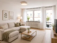 Visualisierung Wohnzimmer