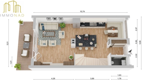 Exklusives Wohnen für Familien! - Grundriss (70433)
