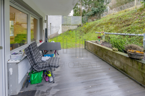 Großzügige Eigentumswohnung mit Gartenzugang in ruhiger Wohngegend - Terrasse (70456)