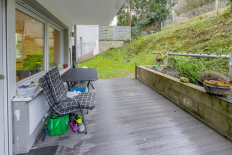 Großzügige Eigentumswohnung mit Gartenzugang in ruhiger Wohngegend - Terrasse (70442)