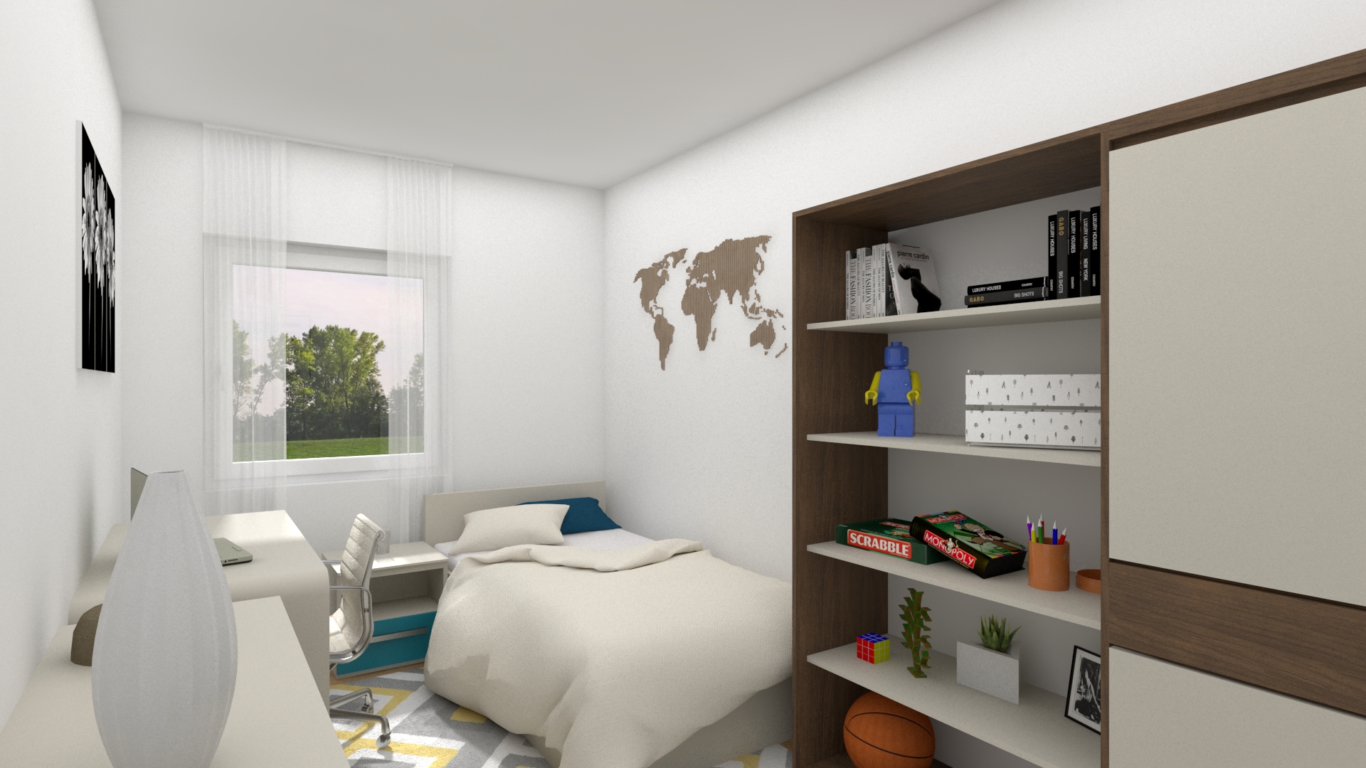 Kinderzimmer (Visualisierung)