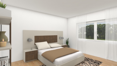 Ein Bungalow zum Verlieben. Einfamilienhaus mit viel Platz und Charisma. - Schlafzimmer (Visualisierung) (70632)