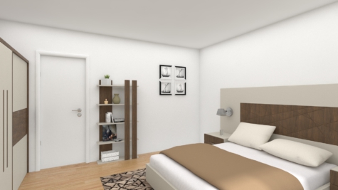 Ein Bungalow zum Verlieben. Einfamilienhaus mit viel Platz und Charisma. - Schlafzimmer (Visualisierung) (70631)