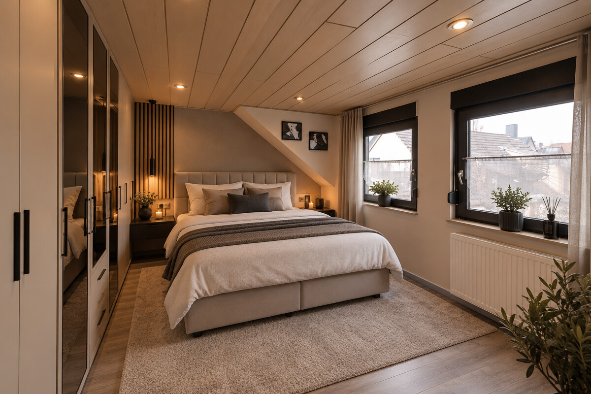 Schlafzimmer (Visualisierung)