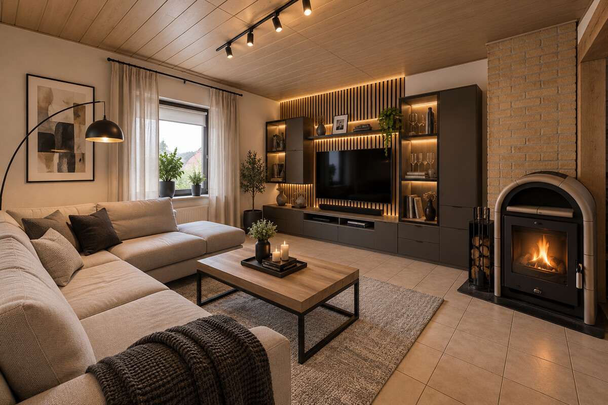 Wohnzimmer (Visualisierung)