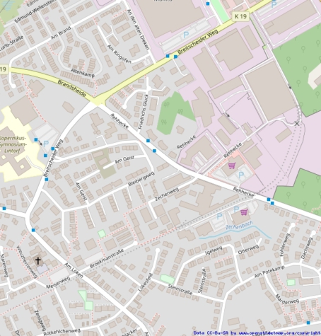 Ihr Rückzugsort mit Balkon: gemütliche Wohnung im Hochparterre - Lageplan (69935)