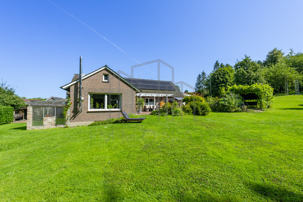 Rückansicht des Hauses